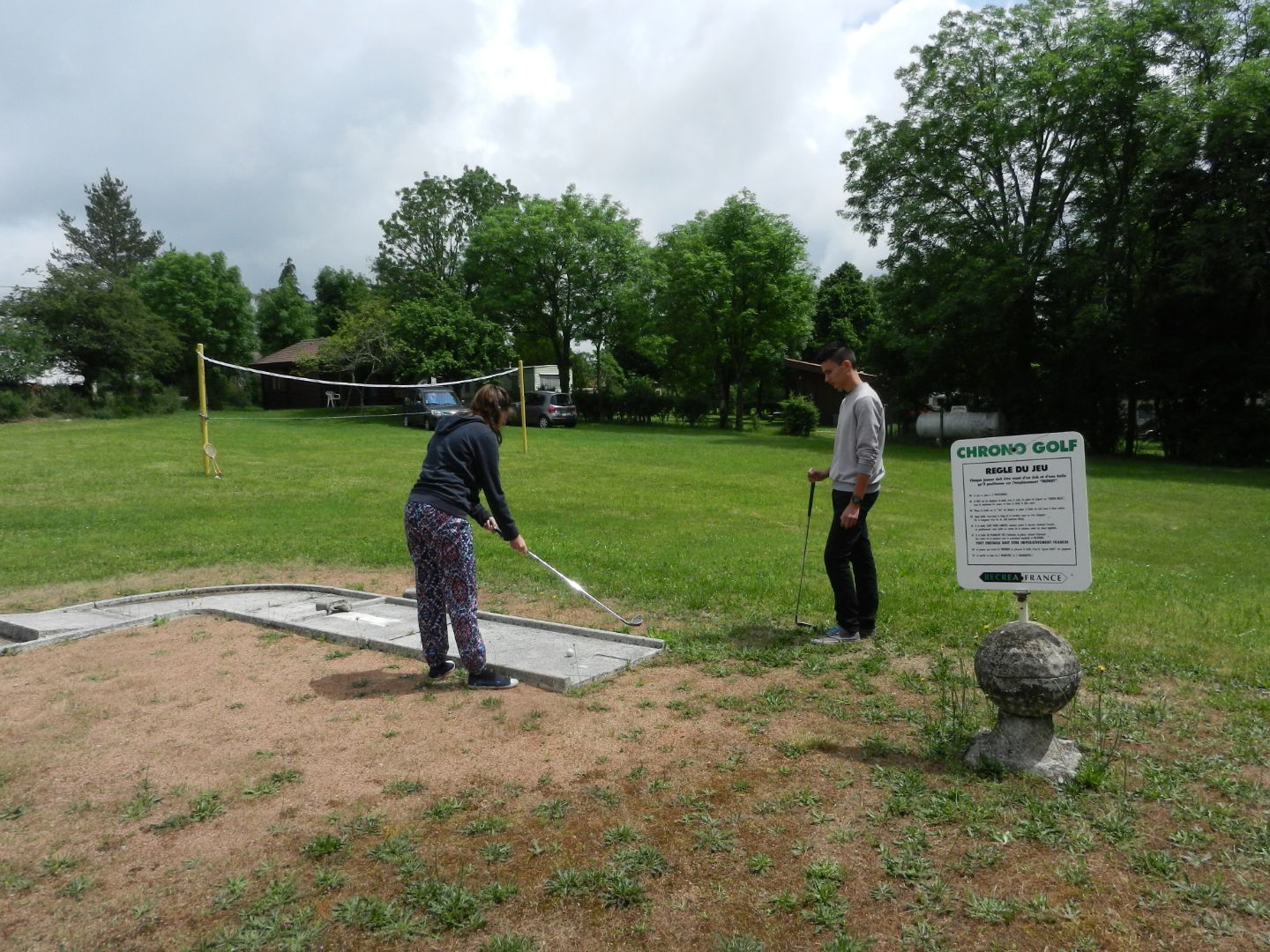 Camping avec mini-golf en Auvergne Puy-de-Dôme